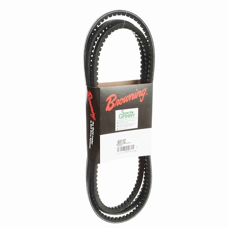 Browning EPDM Notched Belt 98% Efficient AX112